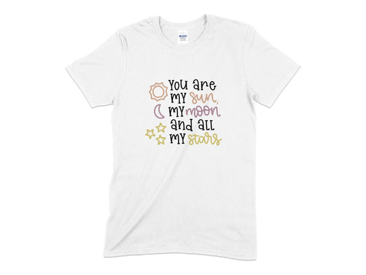 You are my sun my moon and all my stars t-shirt - Premium t-shirt from MyDesigns - Just $21.95! Shop now at Lees Krazy Teez