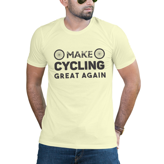 Make cycling great again t-shirt - Premium t-shirt from MyDesigns - Just $16.95! Shop now at Lees Krazy Teez
