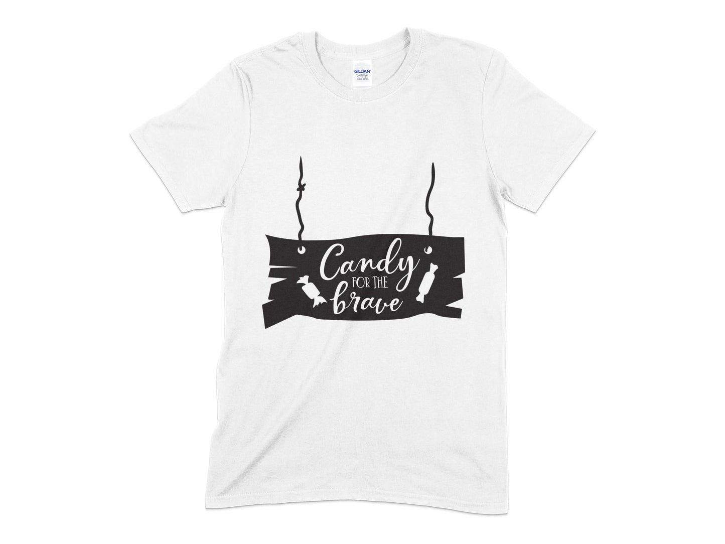 Candy for the brave unisex t-shirt - Premium t-shirt from MyDesigns - Just $19.95! Shop now at Lees Krazy Teez