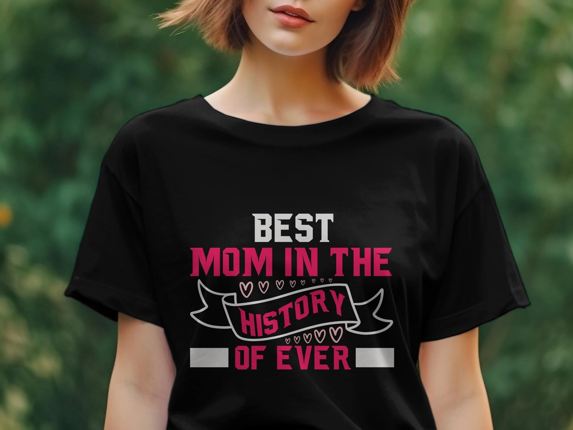 Best mom in the history of ever Women's tee Mom T-shirt Momlife - Premium t-shirt from MyDesigns - Just $19.95! Shop now at Lees Krazy Teez