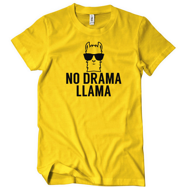 No drama Llama Men's funny t-shirt - Premium t-shirt from Lees Krazy Teez - Just $19.95! Shop now at Lees Krazy Teez