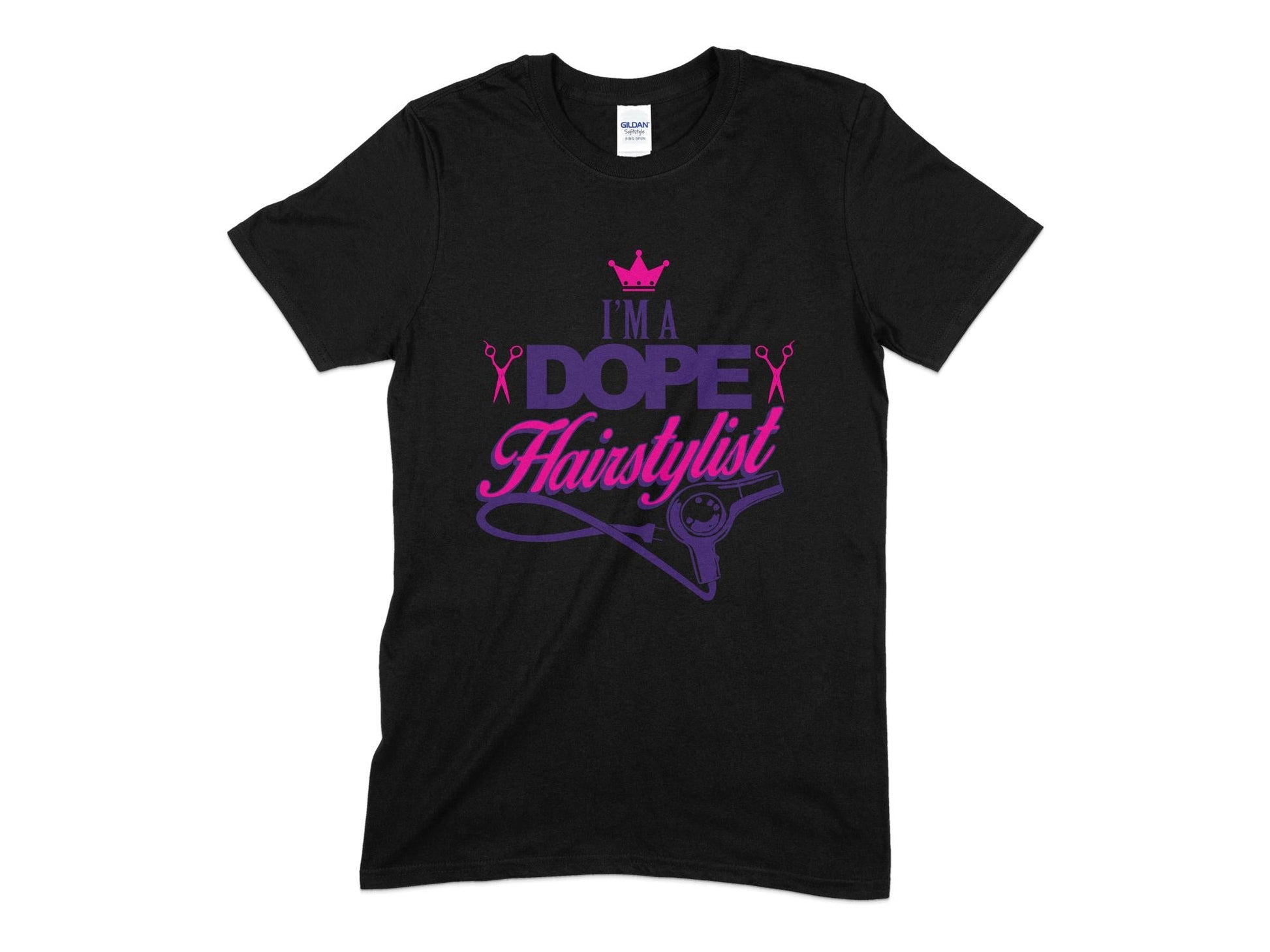 im a dope hairstylist mens womens unisex t-shirt - Premium t-shirt from MyDesigns - Just $19.95! Shop now at Lees Krazy Teez