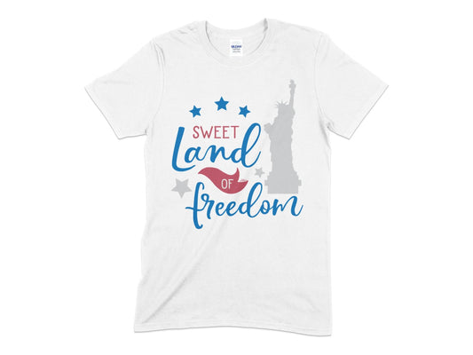 Sweet Land Of Freedom - Premium t-shirt from MyDesigns - Just $19.95! Shop now at Lees Krazy Teez