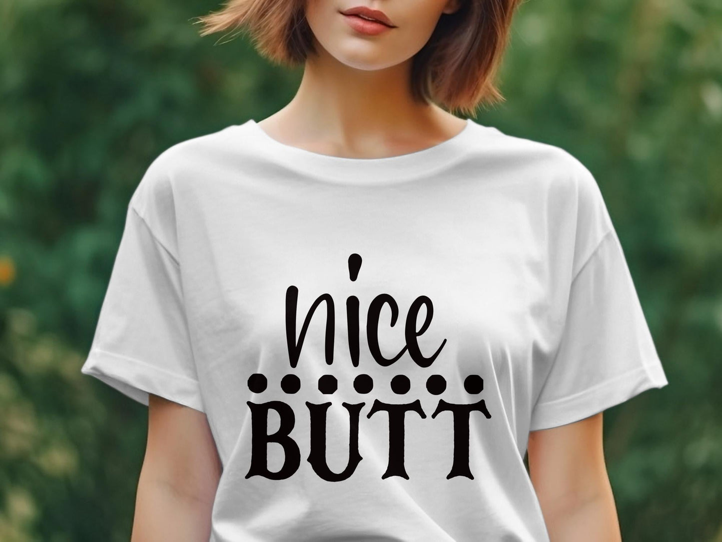 nice butt Women's awesome t-shirt - Premium t-shirt from MyDesigns - Just $21.95! Shop now at Lees Krazy Teez