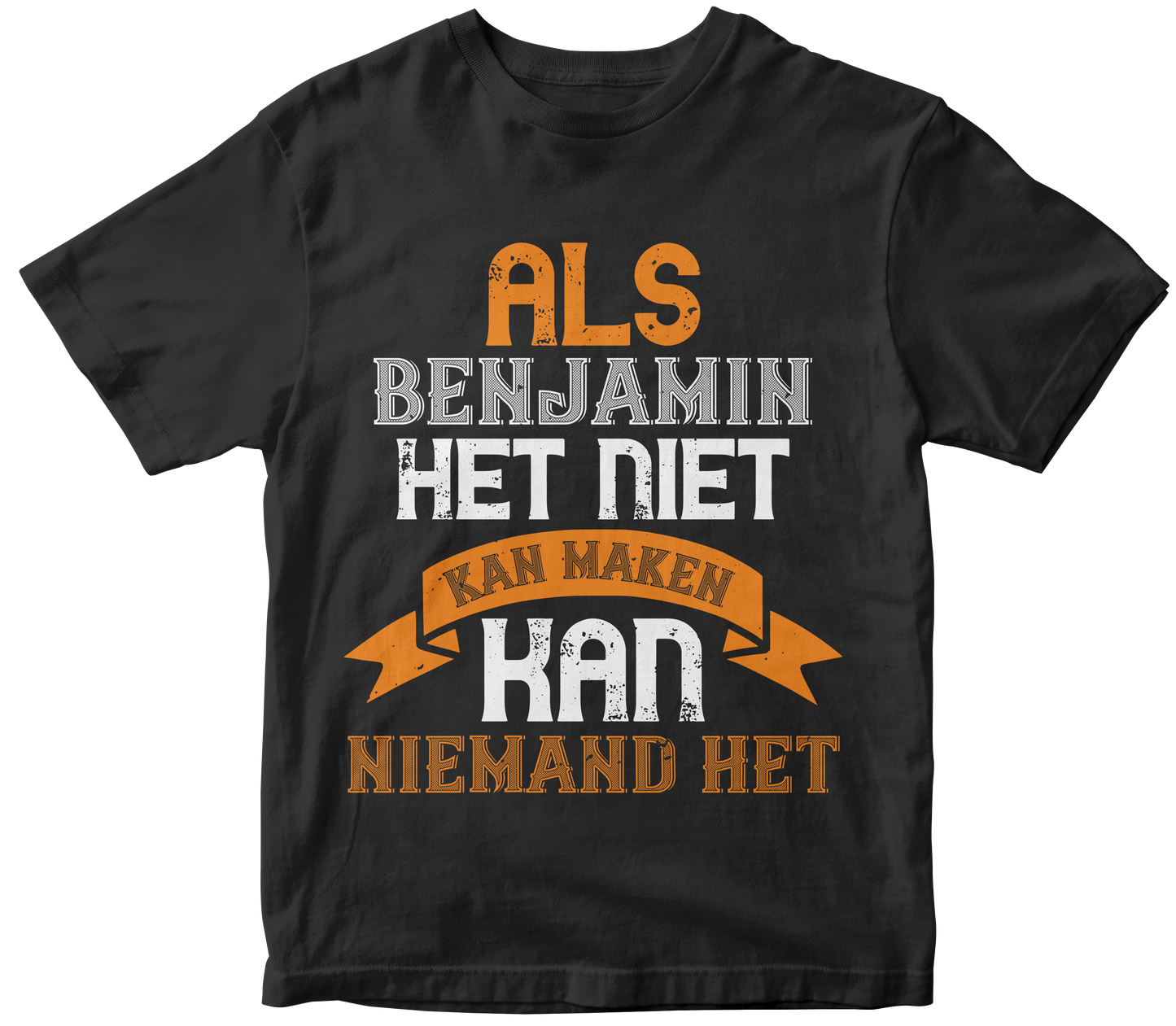 als benjamin het niet kan maken t-shirt - Premium t-shirt from MyDesigns - Just $21.95! Shop now at Lees Krazy Teez