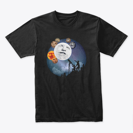 The Night Sky nighttime unisex t-shirt - Premium t-shirt from MyDesigns - Just $16.95! Shop now at Lees Krazy Teez