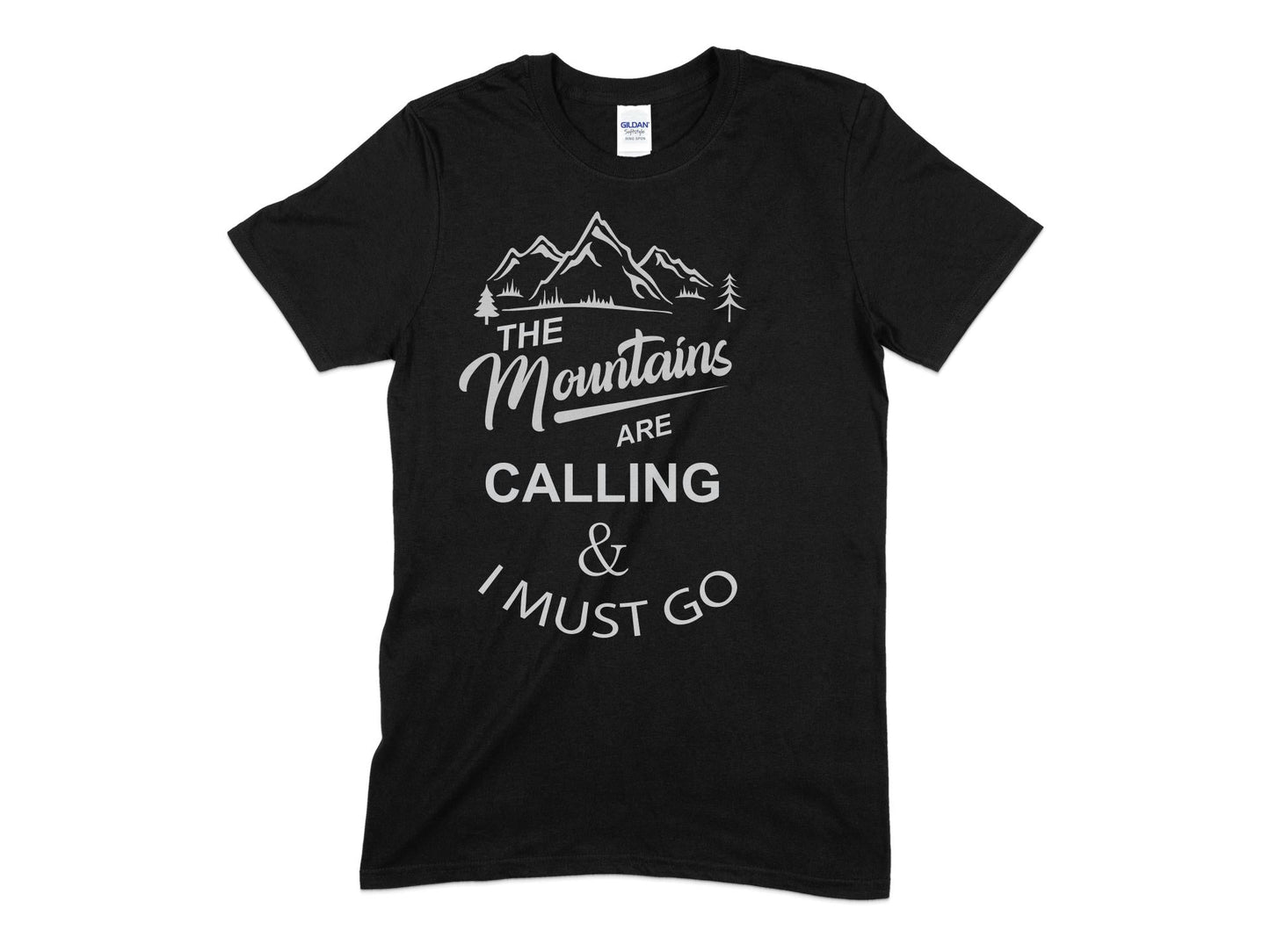 the mountains are calling and i must go - Premium t-shirt from MyDesigns - Just $19.95! Shop now at Lees Krazy Teez