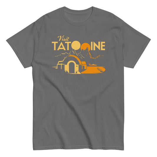 Visit tatooine awesome mountain Men's t-shirt - Premium t-shirt from MyDesigns - Just $19.95! Shop now at Lees Krazy Teez