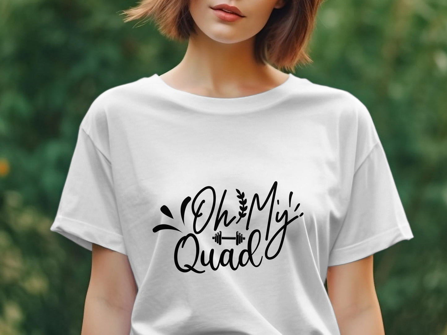 oh my guad funny Women's exercise t-shirt - Premium t-shirt from MyDesigns - Just $21.95! Shop now at Lees Krazy Teez