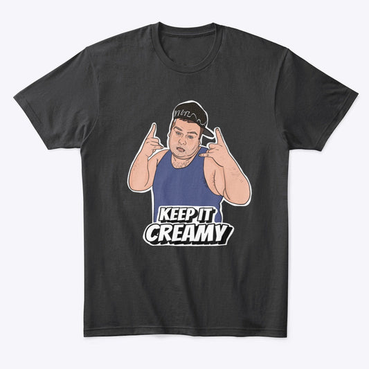 Hellp Desk Trainee keep it creamy Men's t-shirt - Premium t-shirt from MyDesigns - Just $16.95! Shop now at Lees Krazy Teez