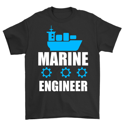 Marine Engineer Men's guys t-shirt - Premium t-shirt from MyDesigns - Just $21.95! Shop now at Lees Krazy Teez