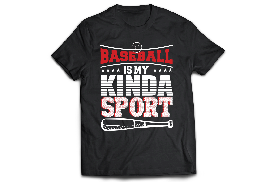 Baseball is my kinda sport t-shirt - Premium t-shirt from MyDesigns - Just $21.95! Shop now at Lees Krazy Teez