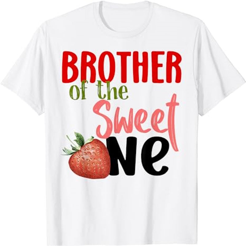 Brother of the sweet one funny unisex t-shirt - Premium t-shirt from MyDesigns - Just $19.95! Shop now at Lees Krazy Teez