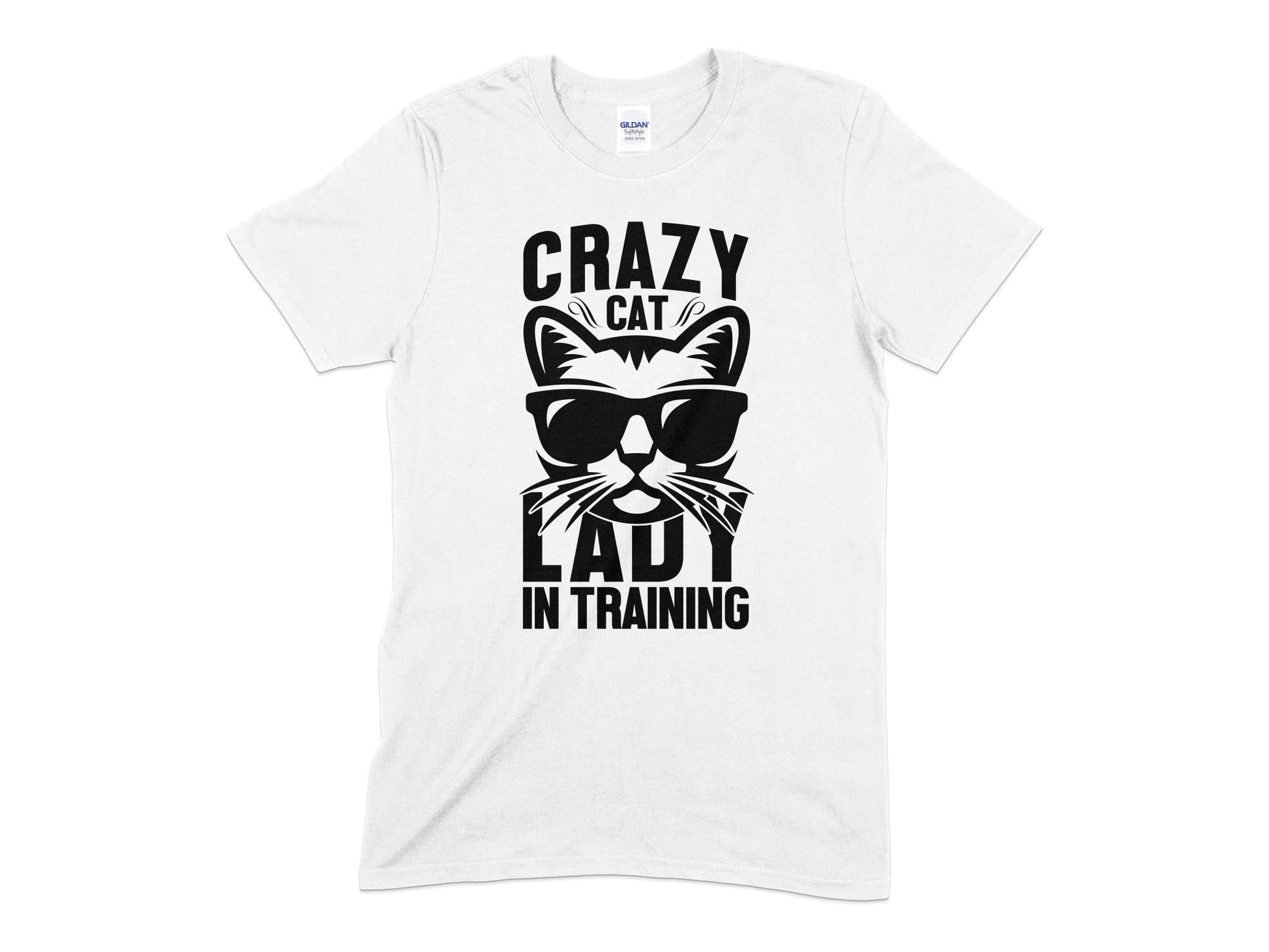 Crazy cat lady in training women's t-shirt - Premium t-shirt from MyDesigns - Just $19.95! Shop now at Lees Krazy Teez