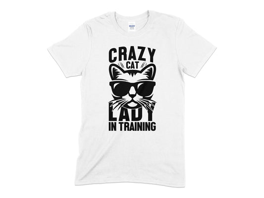 Crazy cat lady in training women's t-shirt - Premium t-shirt from MyDesigns - Just $19.95! Shop now at Lees Krazy Teez