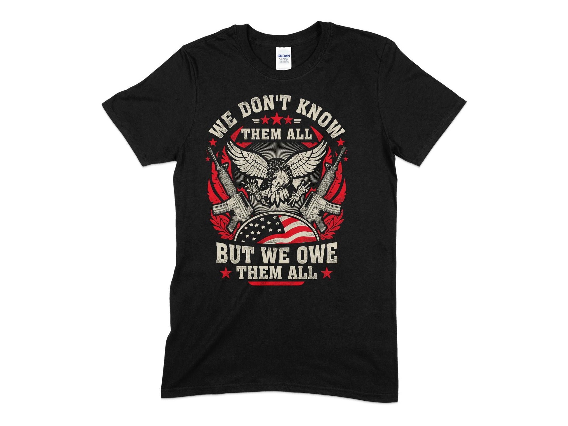 Veteran We Owe Them All - Premium t-shirt from MyDesigns - Just $19.95! Shop now at Lees Krazy Teez