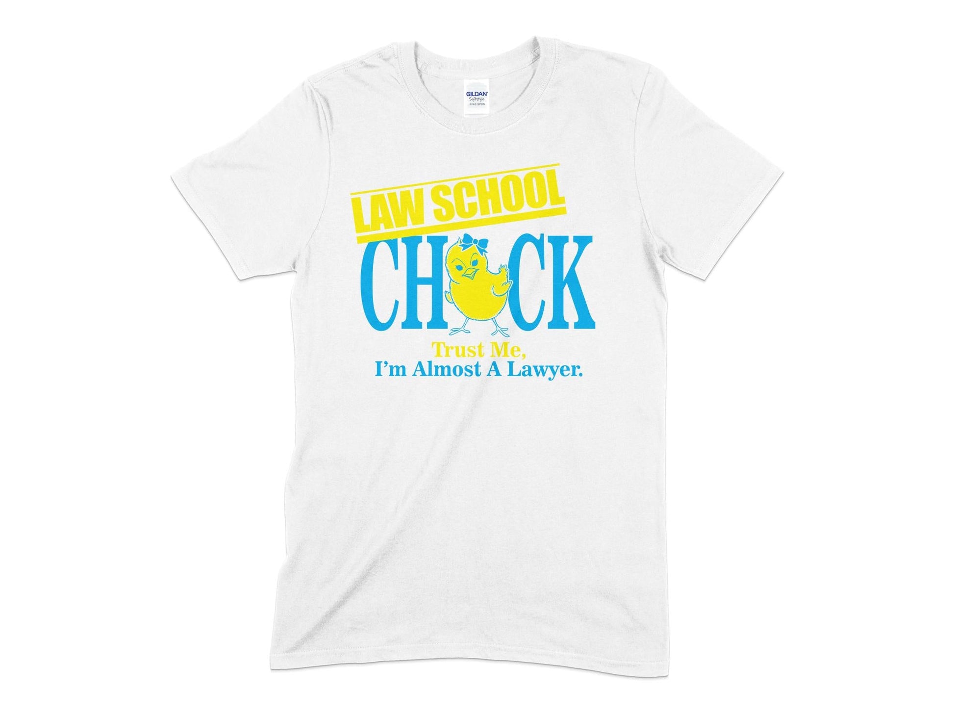 Law school chick im almost a lawyer t-shirt - Premium t-shirt from MyDesigns - Just $19.95! Shop now at Lees Krazy Teez