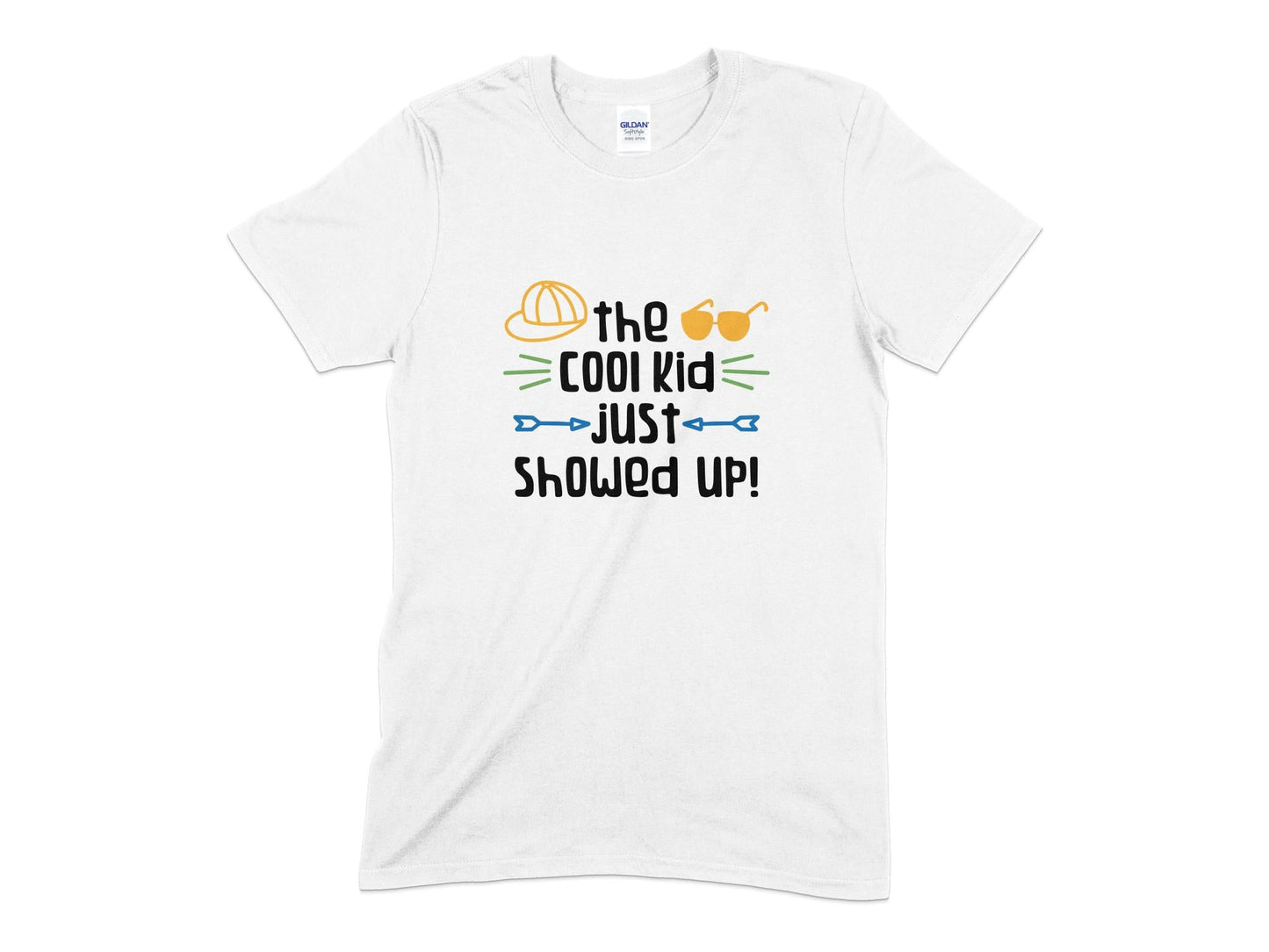 The cool kid just showed up t-shirt - Premium t-shirt from MyDesigns - Just $19.95! Shop now at Lees Krazy Teez