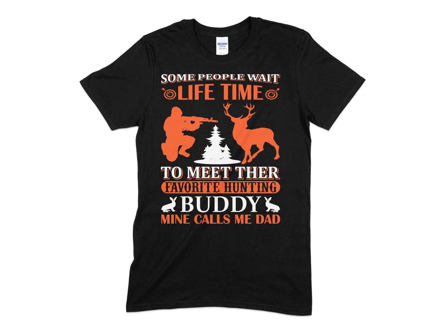 Some People wait life time to meet there buddy t-shirt - Premium t-shirt from MyDesigns - Just $21.95! Shop now at Lees Krazy Teez