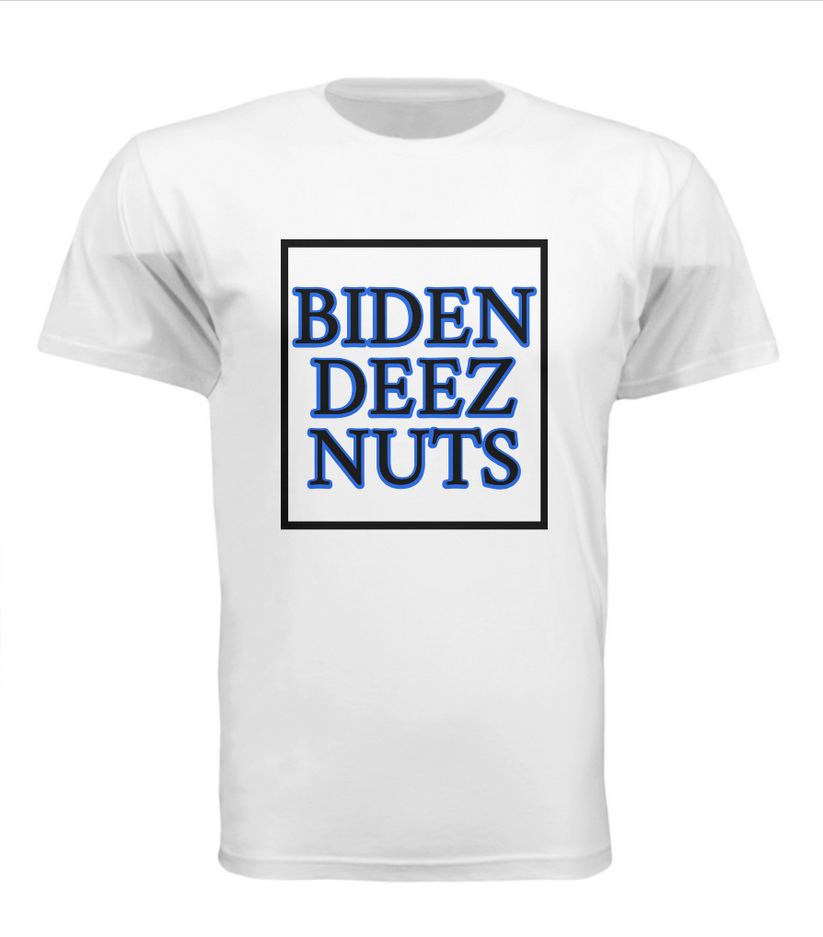 Biden deez nutz funny Joe Biden Men's t-shirt - Premium t-shirt from MyDesigns - Just $16.95! Shop now at Lees Krazy Teez