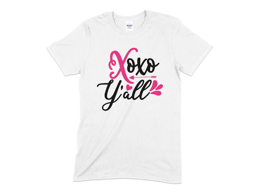 xoxo yall womens ladies t-shirt - Premium t-shirt from MyDesigns - Just $19.95! Shop now at Lees Krazy Teez