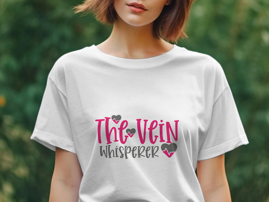 the vein whisperer Women's Ladies t-shirt - Premium  from MyDesigns - Just $19.95! Shop now at Lees Krazy Teez