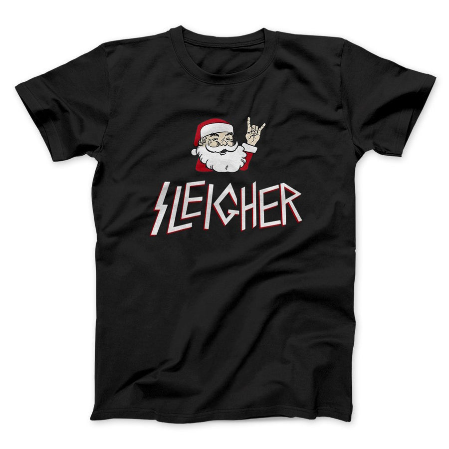 Sleigher Funny Santa Claus Christmas Men's t-shirt - Premium t-shirt from MyDesigns - Just $16.95! Shop now at Lees Krazy Teez