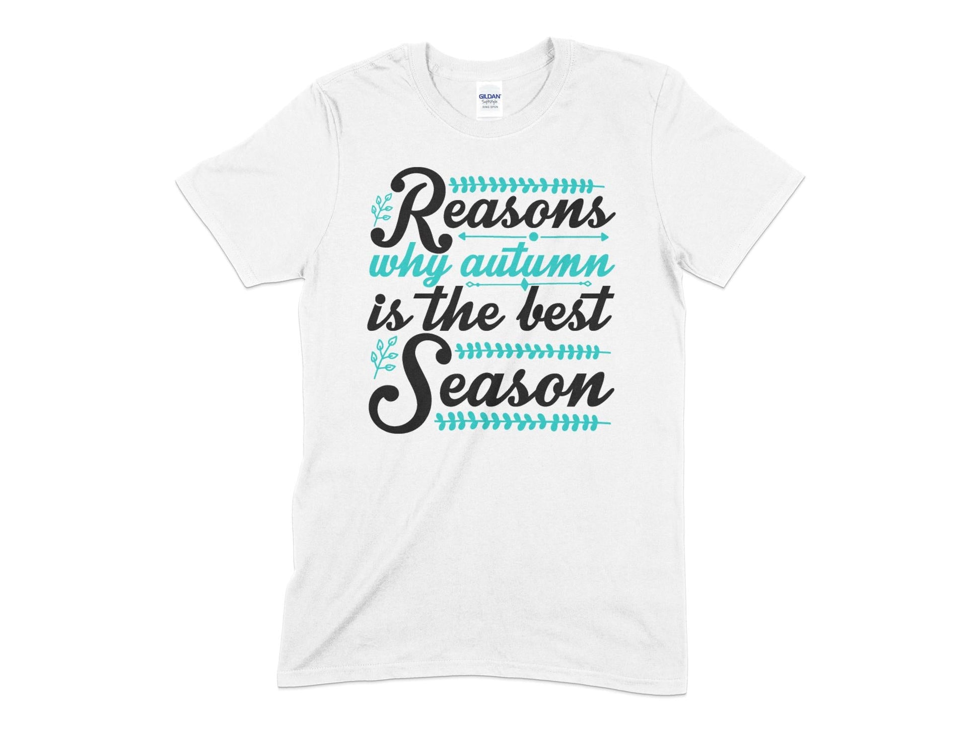 Reasons why autumn is the best season t-shirt - Premium t-shirt from MyDesigns - Just $21.95! Shop now at Lees Krazy Teez