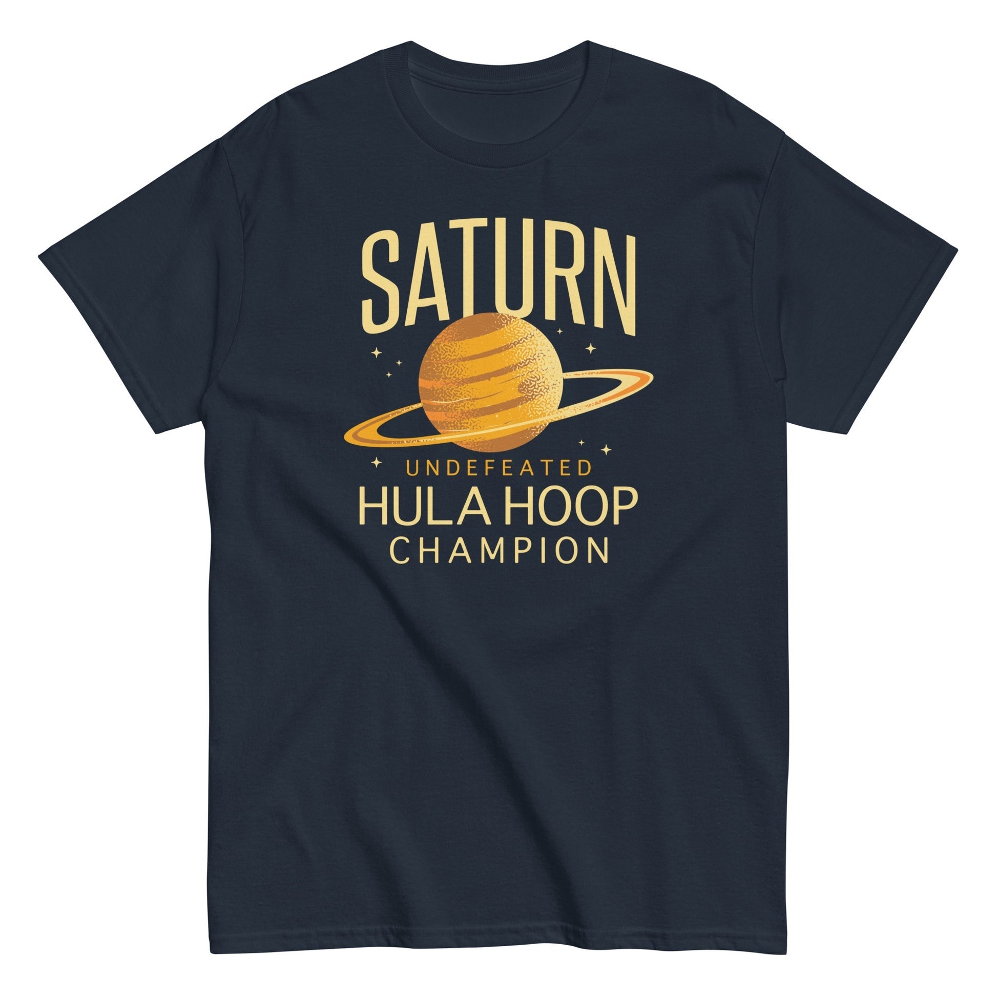 Saturn undefeated hula hoop champion t-shirt - Premium t-shirt from MyDesigns - Just $19.95! Shop now at Lees Krazy Teez