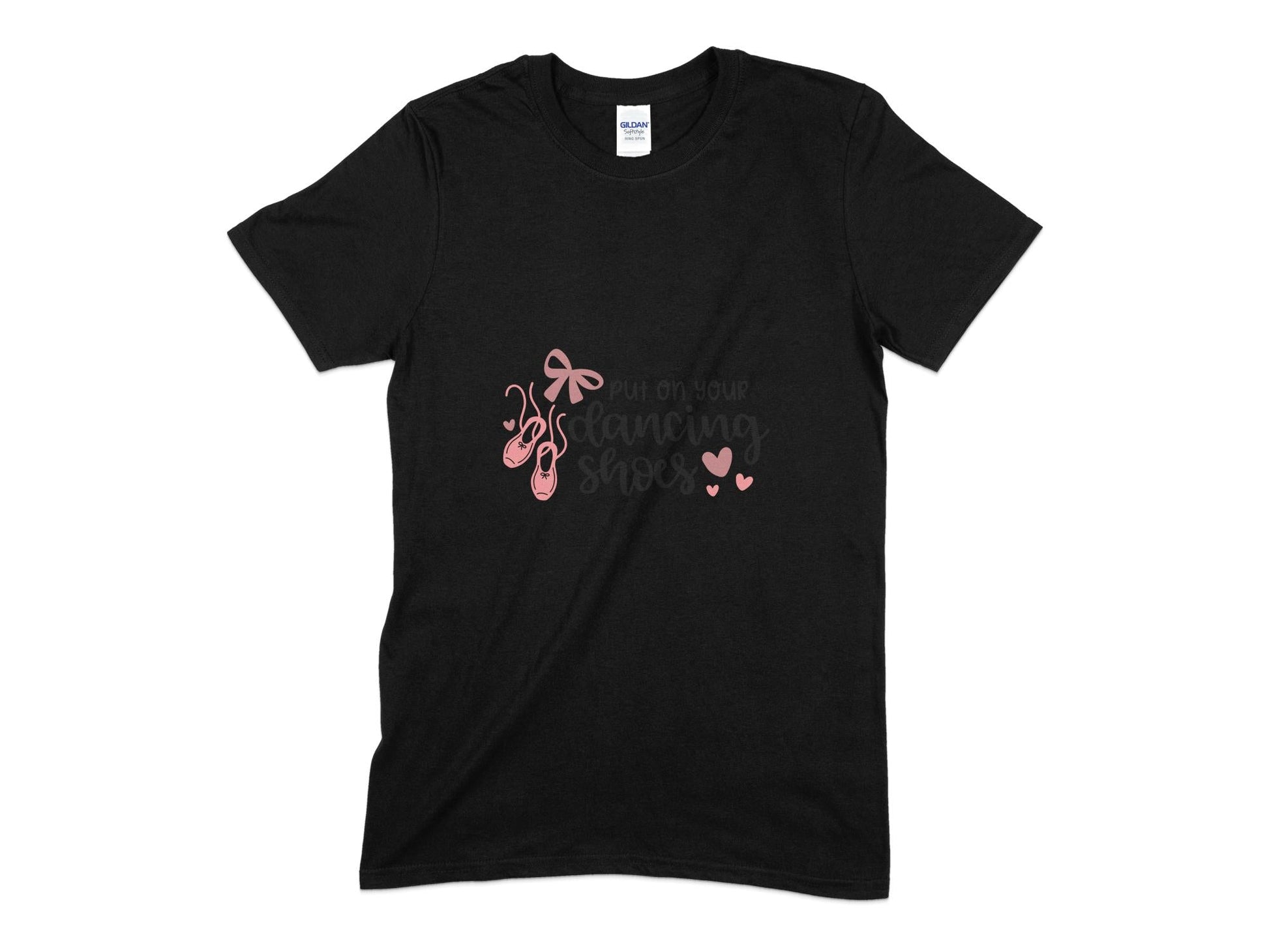 Put on your dancing shoes womens tshirt - Premium t-shirt from MyDesigns - Just $19.95! Shop now at Lees Krazy Teez