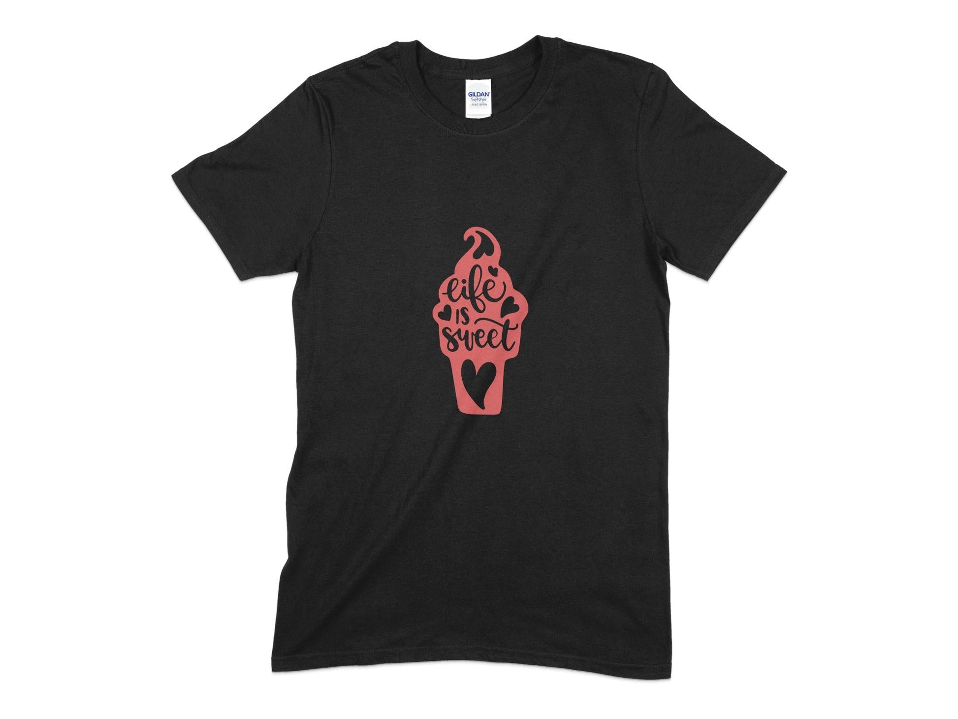 Life is sweet ice cream shirt womens tee - Premium t-shirt from MyDesigns - Just $19.95! Shop now at Lees Krazy Teez