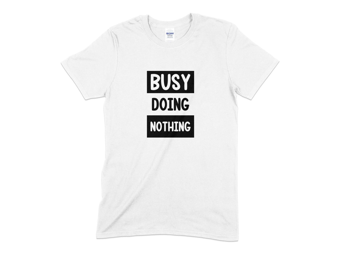 Busy doing nothing mens t-shirt - Premium t-shirt from MyDesigns - Just $19.95! Shop now at Lees Krazy Teez