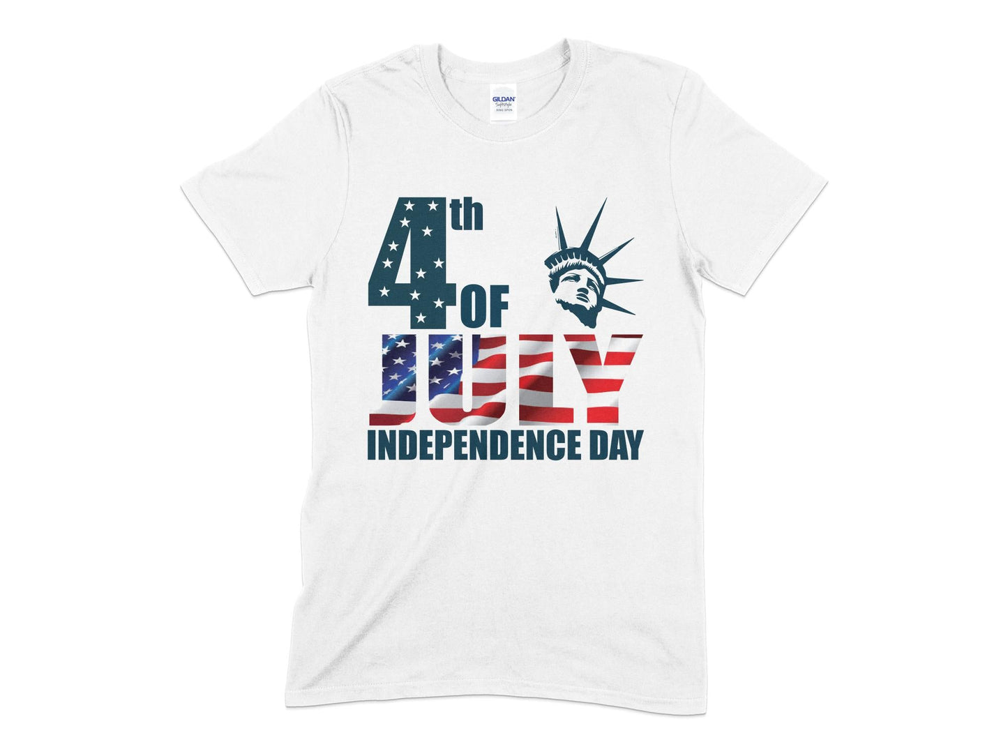 4th of july independence day 2024 2k24 t-shirt - Premium t-shirt from MyDesigns - Just $18.95! Shop now at Lees Krazy Teez
