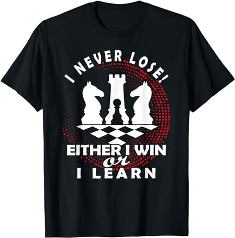 Chess Player Chess Board I Lost Never T-Shirt - Premium t-shirt from MyDesigns - Just $19.95! Shop now at Lees Krazy Teez