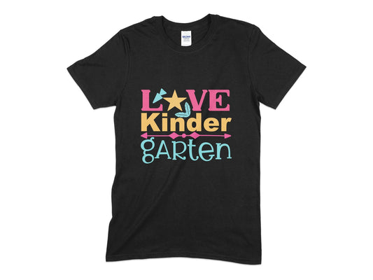 Love kinder garten unisex t-shirt - Premium t-shirt from MyDesigns - Just $19.95! Shop now at Lees Krazy Teez