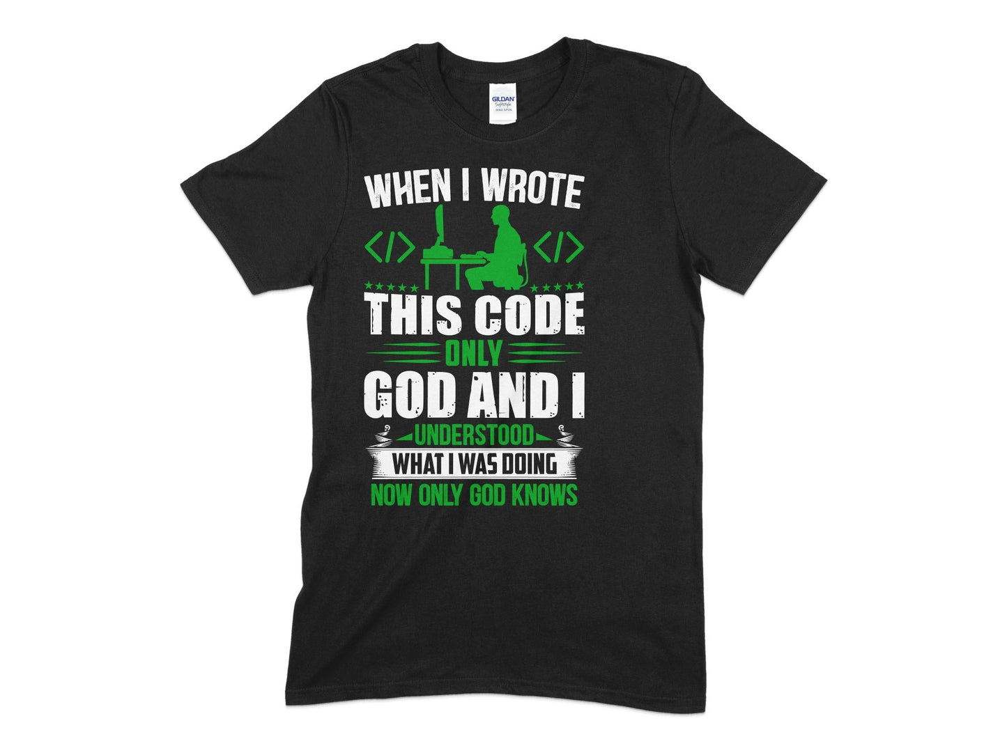 when i write code t-shirt - Premium t-shirt from MyDesigns - Just $19.95! Shop now at Lees Krazy Teez