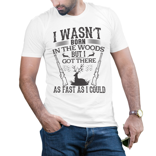 I wasnt born in the words but i got there as fast as i could - Premium t-shirt from MyDesigns - Just $19.95! Shop now at Lees Krazy Teez