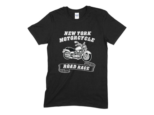 New york motorcycle road race motorcycle t-shirt - Premium t-shirt from MyDesigns - Just $19.95! Shop now at Lees Krazy Teez
