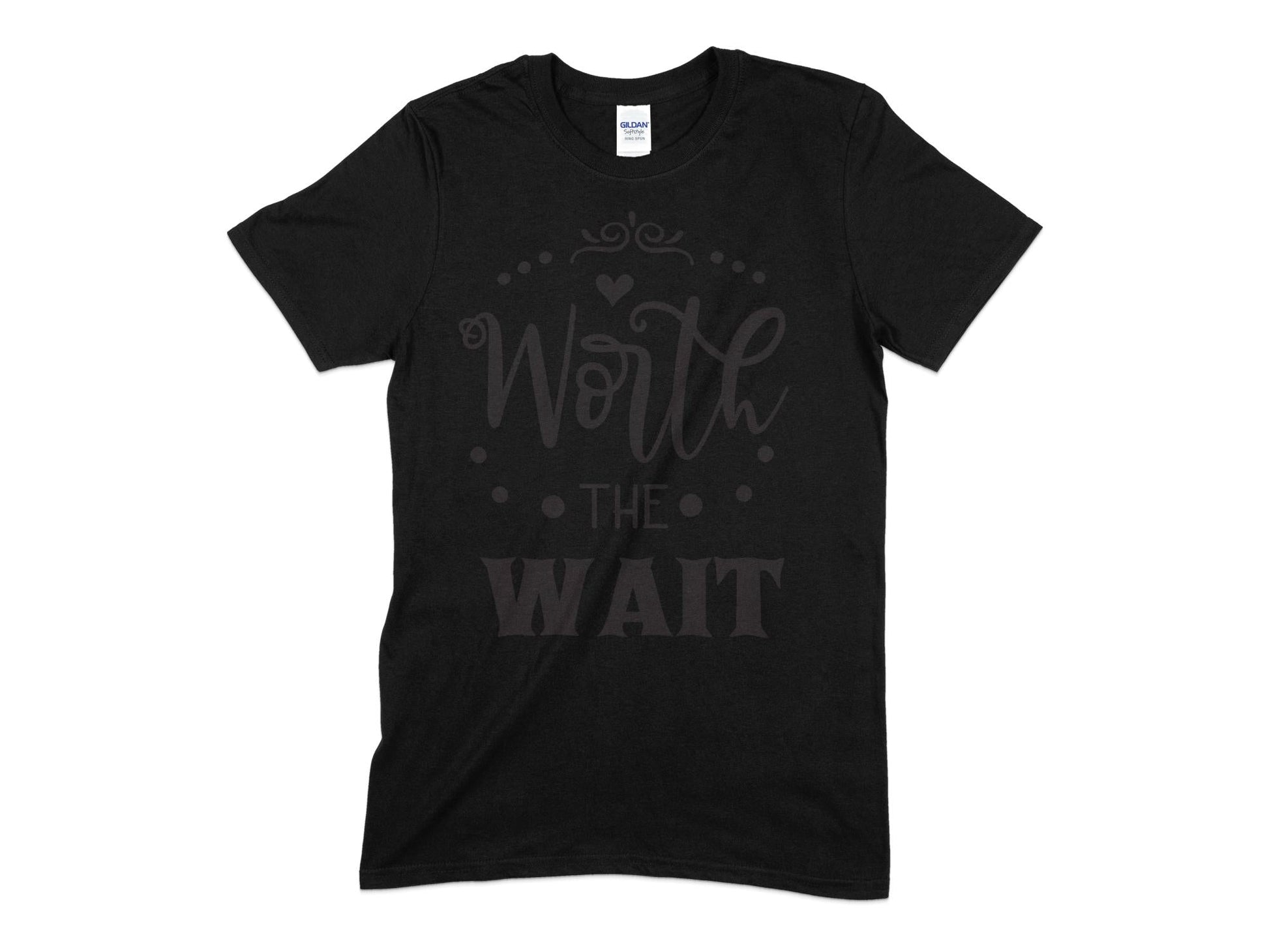 Worth the Wait womens t-shirt - Premium t-shirt from MyDesigns - Just $21.95! Shop now at Lees Krazy Teez