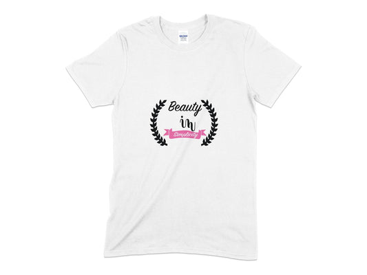 Beauty in simplicity t-shirt - Premium t-shirt from MyDesigns - Just $19.95! Shop now at Lees Krazy Teez