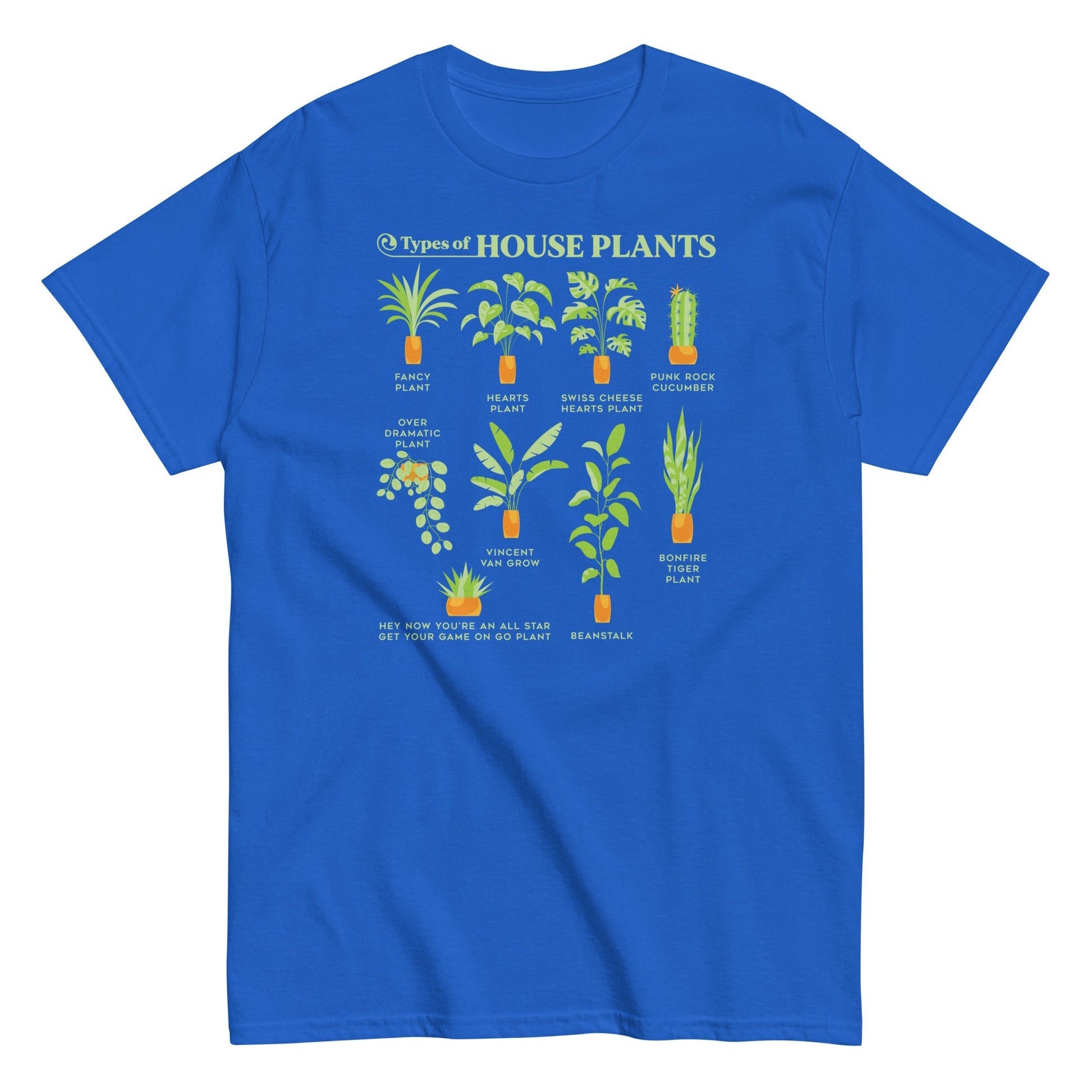 Types of house plants punk rock cucumber t-shirt - Premium t-shirt from MyDesigns - Just $19.95! Shop now at Lees Krazy Teez