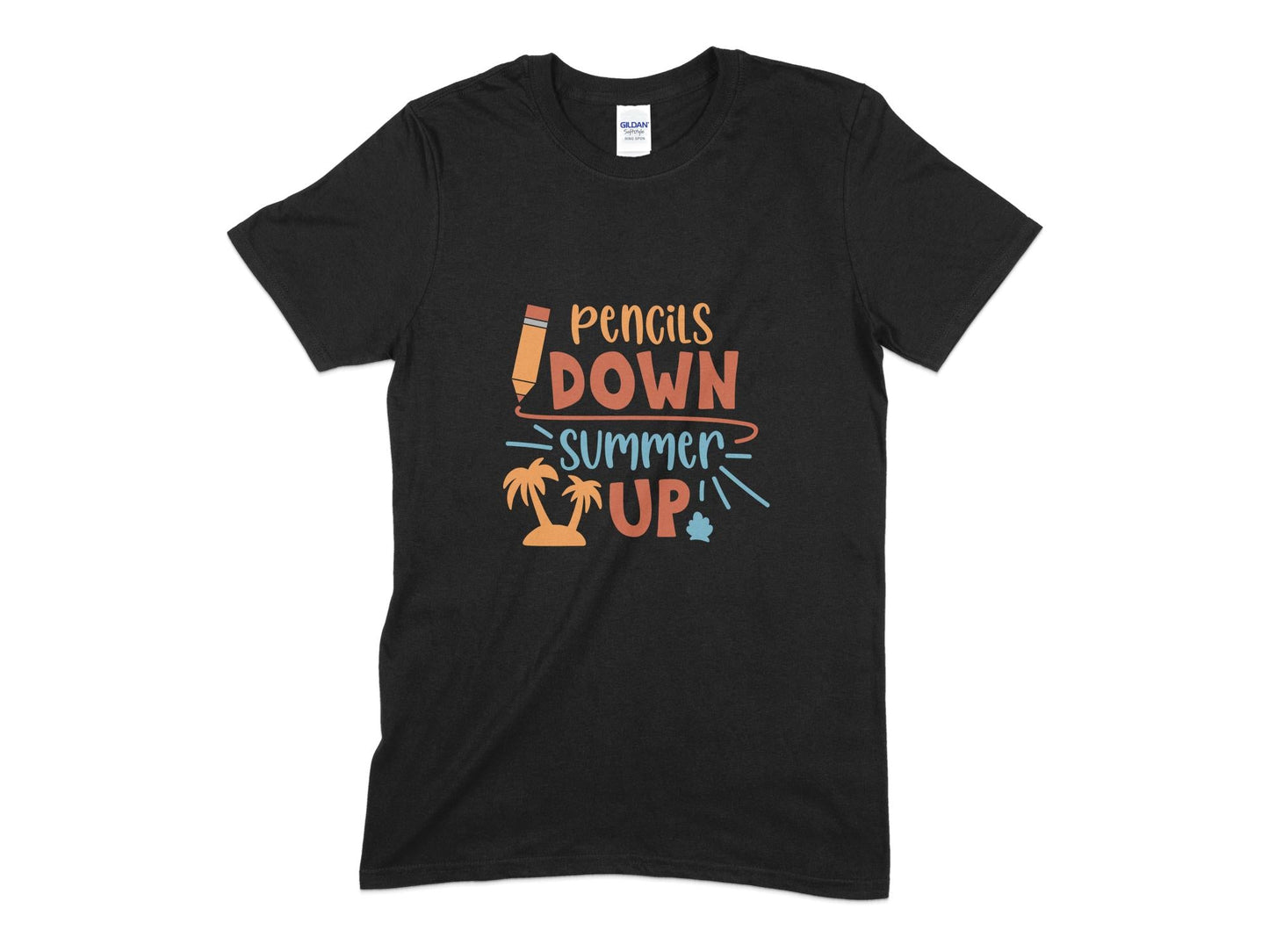 Pencils down summer up vacation 24 Mens Women's t-shirt - Premium t-shirt from MyDesigns - Just $19.95! Shop now at Lees Krazy Teez