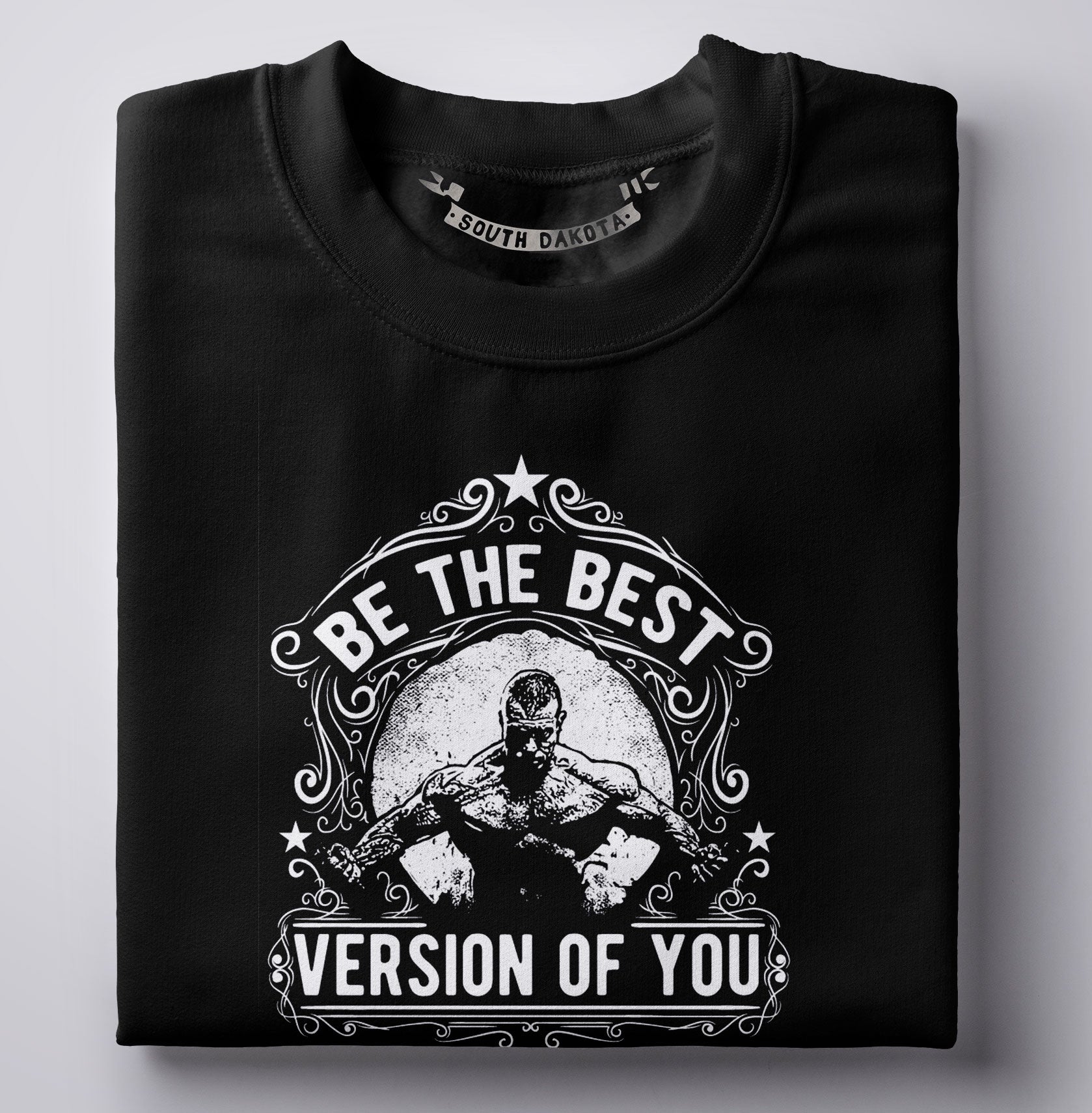 Be the best version of you bodybuilding t-shirt - Premium t-shirt from MyDesigns - Just $19.95! Shop now at Lees Krazy Teez