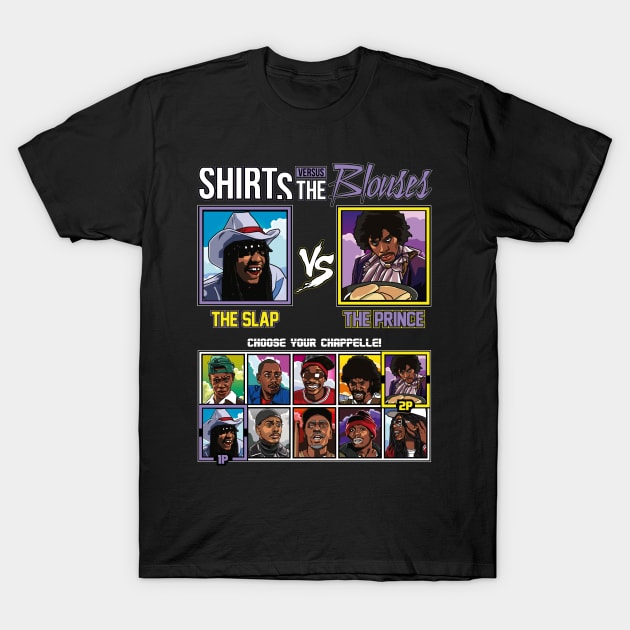 Dave Chappelle - Shirts Vs Blouses T-Shirt - Premium t-shirt from MyDesigns - Just $19.95! Shop now at Lees Krazy Teez