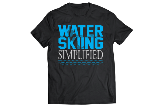 Water skiing simplified t-shirt - Premium t-shirt from MyDesigns - Just $21.95! Shop now at Lees Krazy Teez