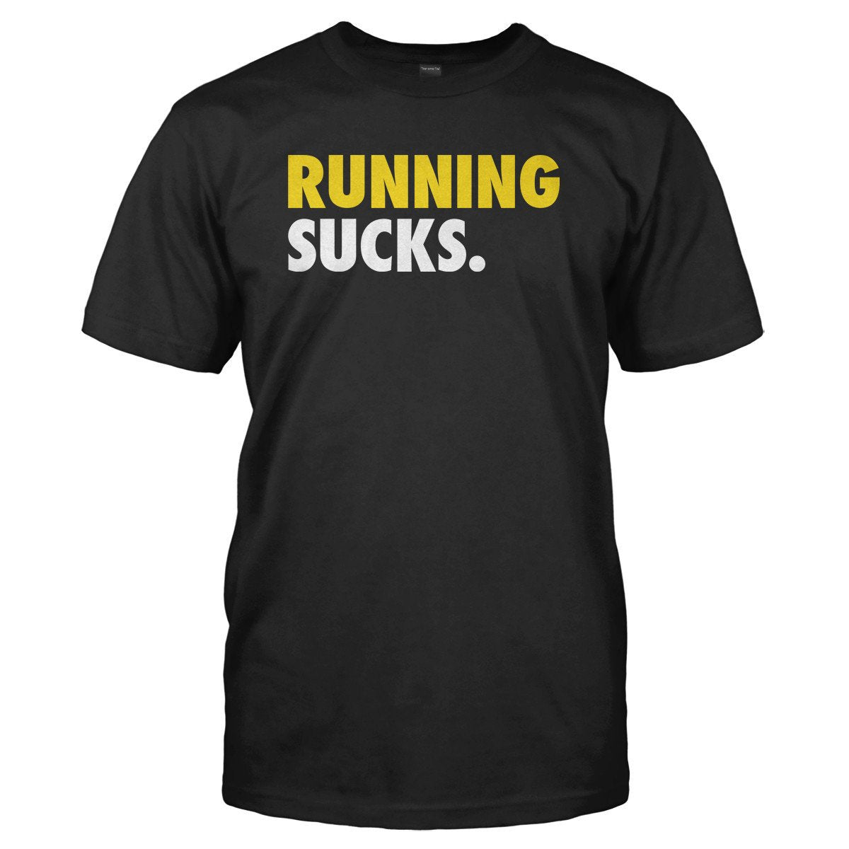 Running sucks funny workout Men's t-shirt - Premium t-shirt from MyDesigns - Just $19.95! Shop now at Lees Krazy Teez