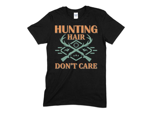 Hunting hair don't care Men's t-shirt - Premium t-shirt from MyDesigns - Just $19.95! Shop now at Lees Krazy Teez