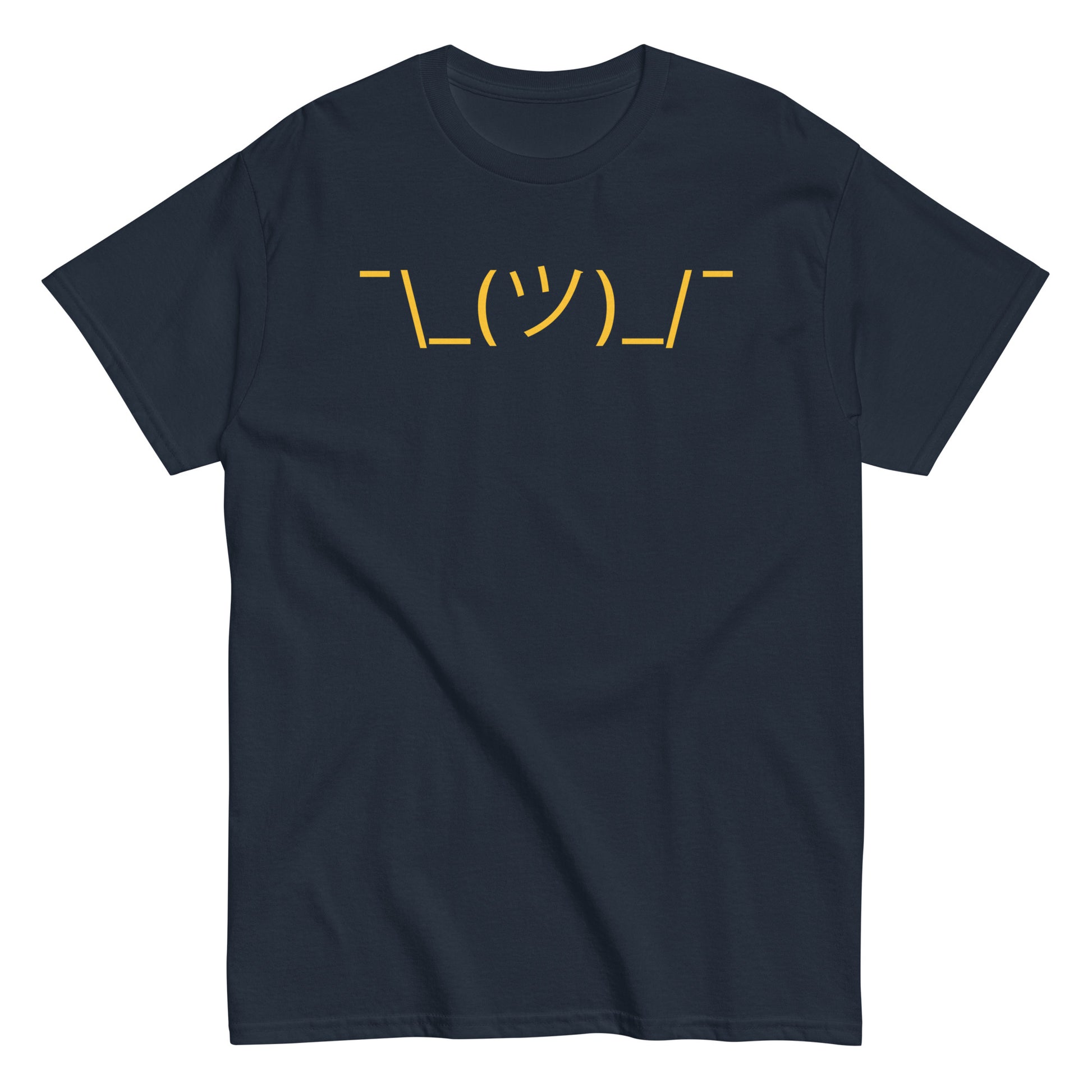 Shrug Emoji cute cool awesome Men's t-shirt - Premium t-shirt from MyDesigns - Just $19.95! Shop now at Lees Krazy Teez