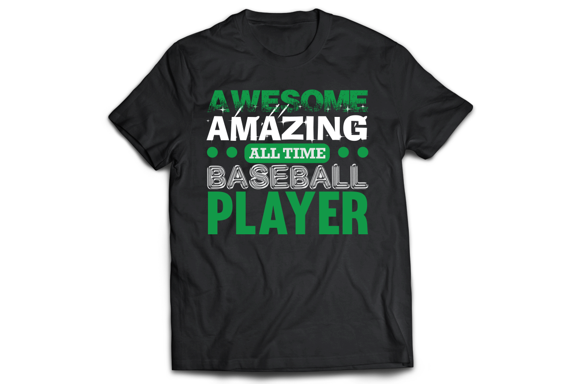 Awesome amazing all time baseball player t-shirt - Premium t-shirt from MyDesigns - Just $21.95! Shop now at Lees Krazy Teez