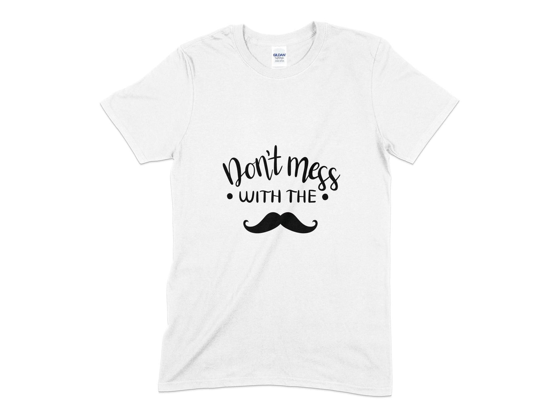 Dont mess with the mustache shirt - Premium t-shirt from MyDesigns - Just $18.95! Shop now at Lees Krazy Teez